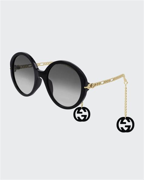 gucci round acetate sunglasses|gucci polarized sunglasses men's.